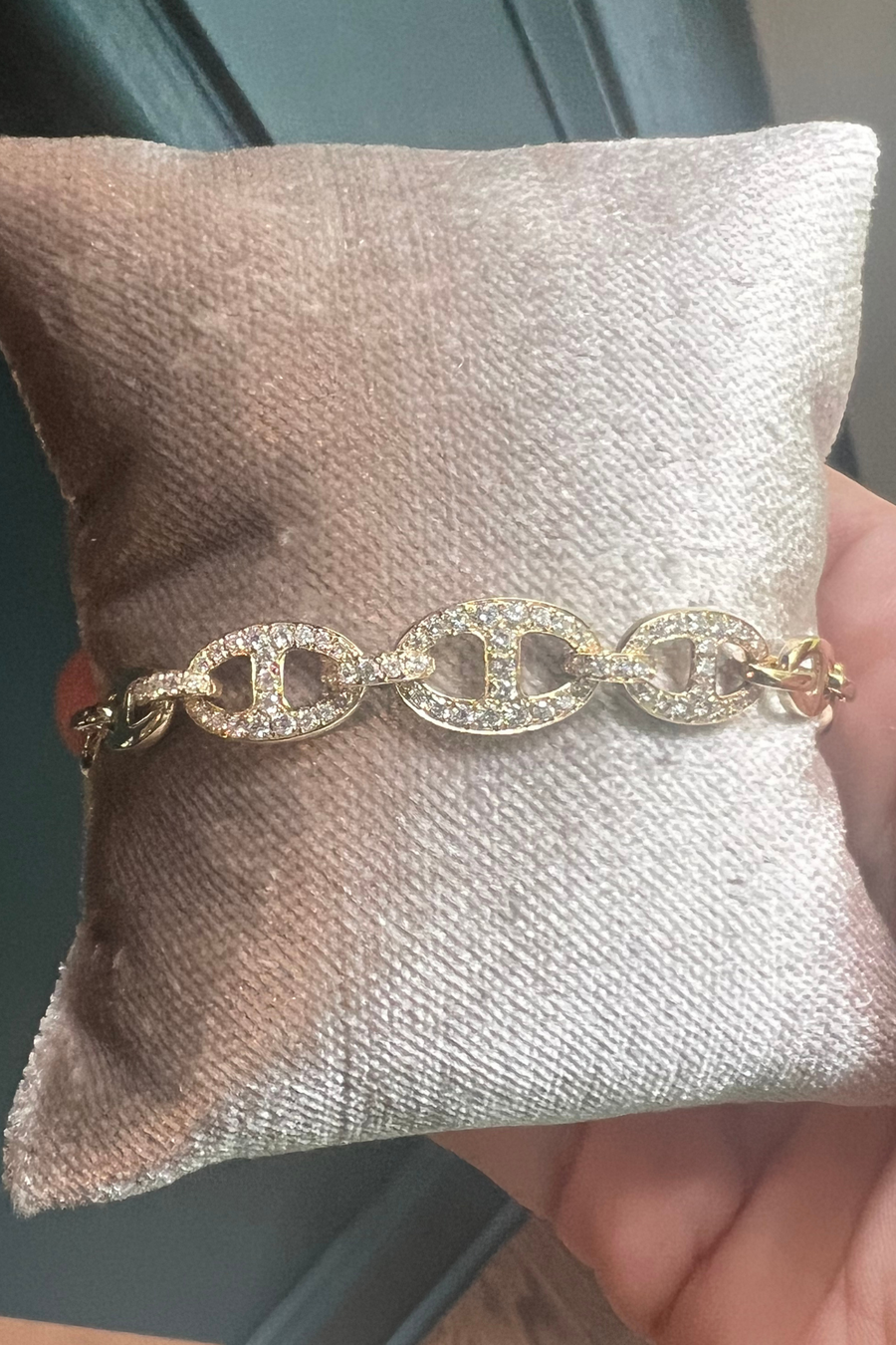 DIAMOND MARINER LINK BRACELET