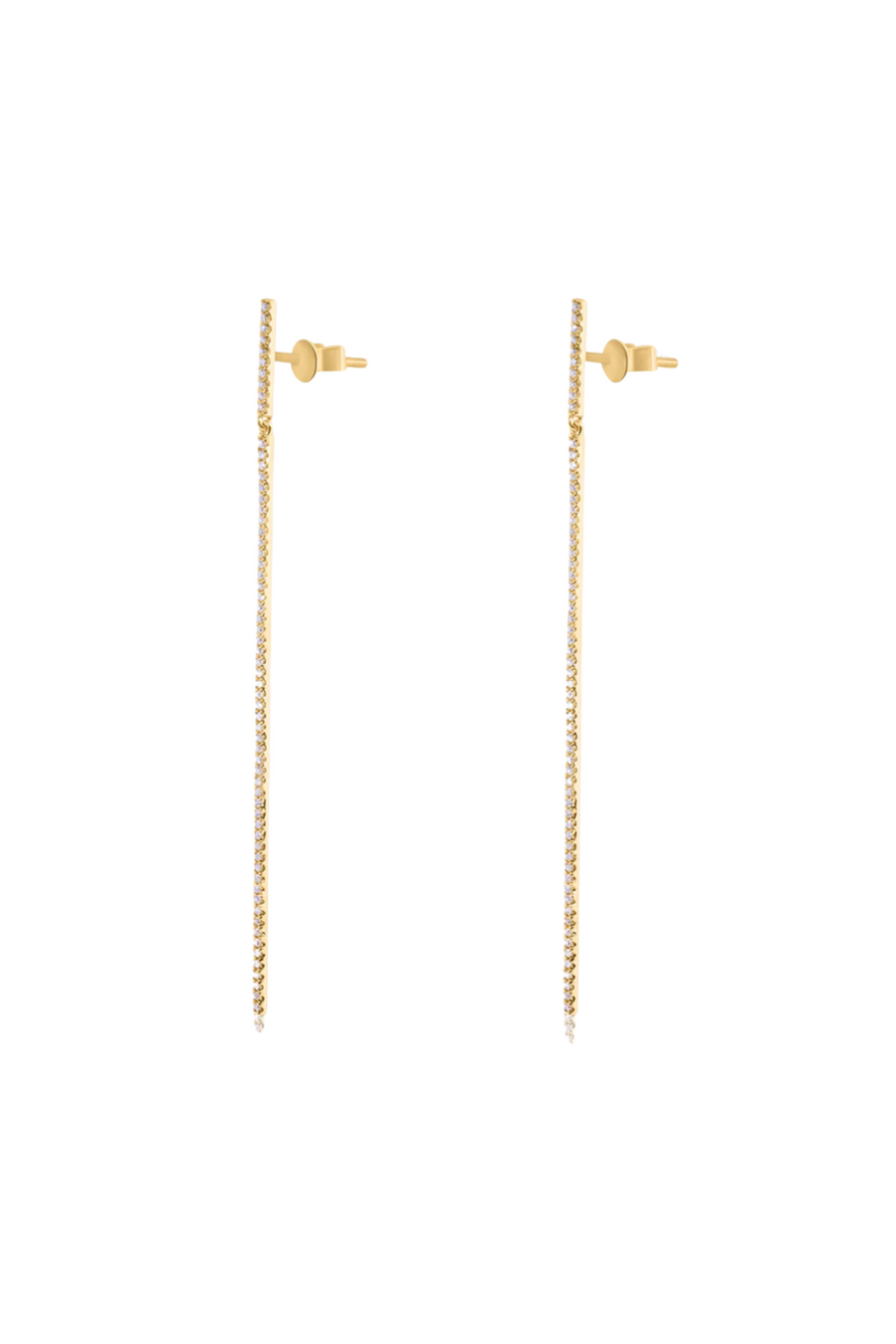 DIAMOND STICK EARRING