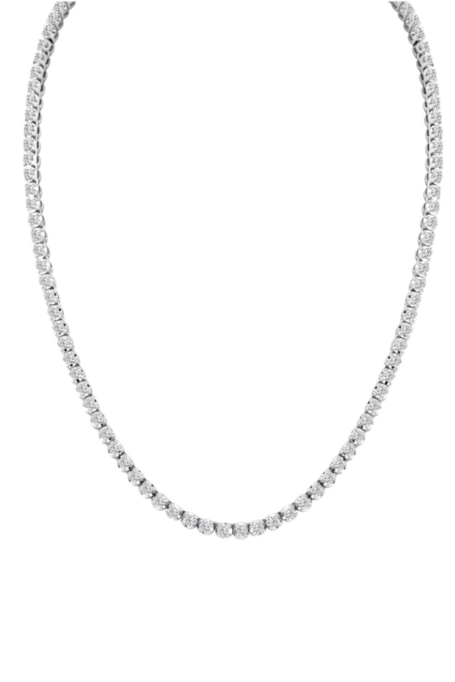 MODERN TENNIS NECKLACE